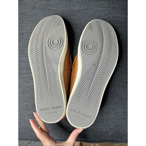 Cole Haan Grand OS Penny Loafer Mens 12 Brown Leather 1928 Moc Toe Casual Shoe - Picture 11 of 12